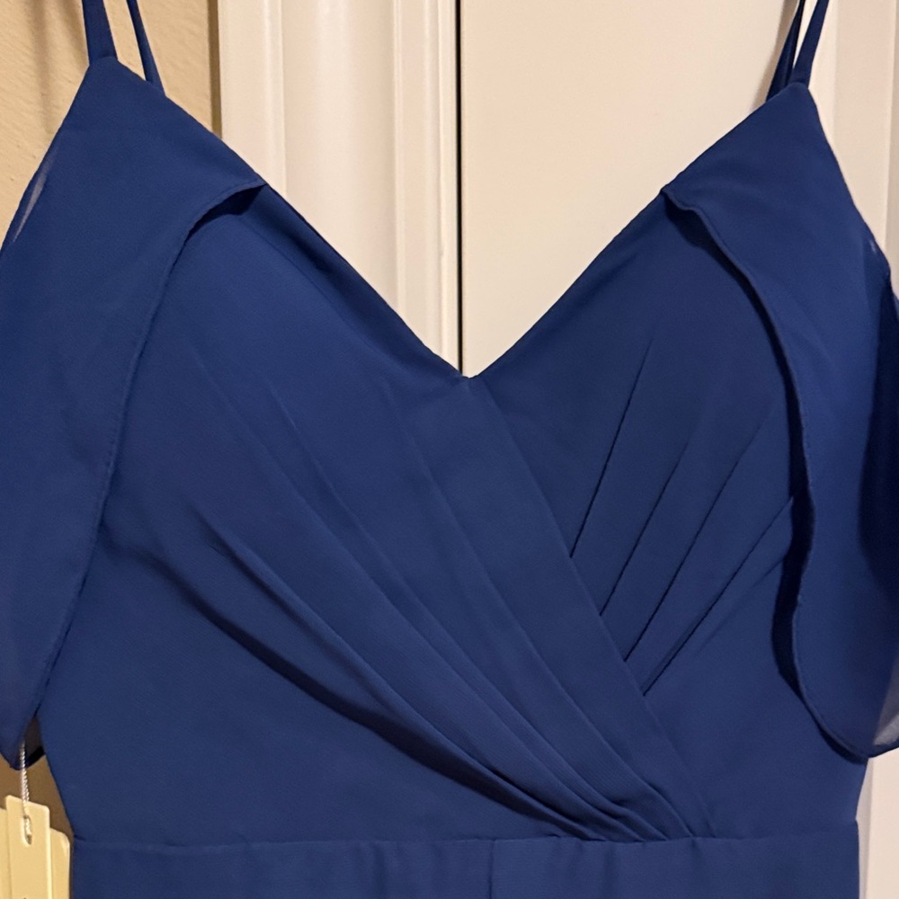 Lulu's Navy Blue Jumpsuit - Picture 3 of 8